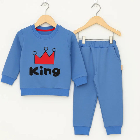 Nijntje - 2 Pieces - Suit Set - Blue - Crown King