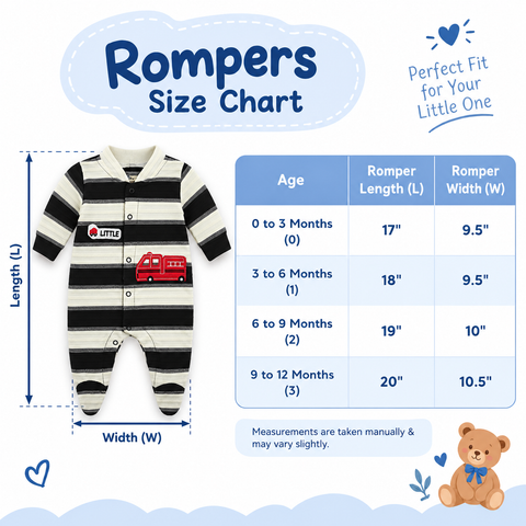 Winter Lining Fashion Romper - Maroon - (0 to 12 Months)