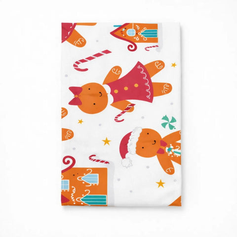 Diaper Changing Mat - White - Hockey - (36*24 Inches)