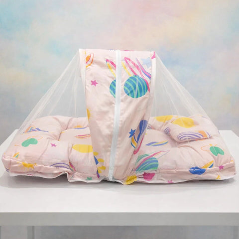 Mosquito Bed Net - Pink - Space - 26