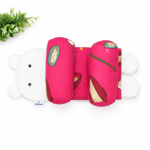 Head Shaping Pillow for Round Head - Red - Bowl