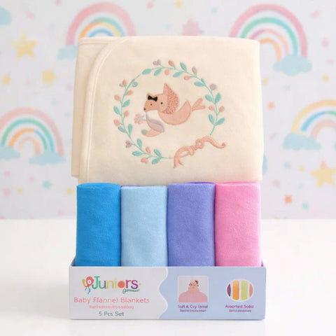 Junior's - 5 Pieces - Bath Towel Gift Set - Yellow