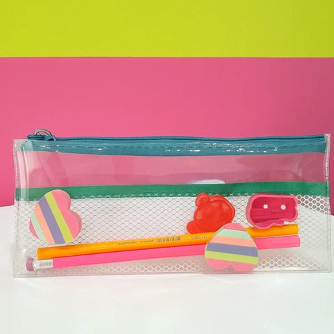 7 Pieces - Pouch Stationery Gift Set - 0001