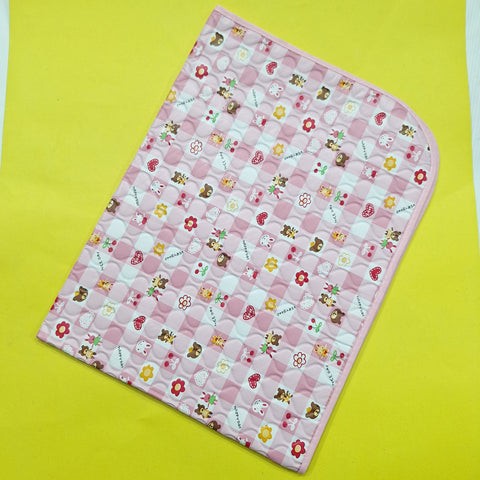 Diaper Changing Sheet - Large - Pink - Characters