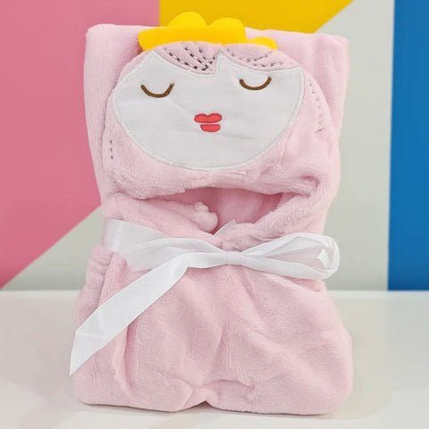 Kolaco - Hoodie Blanket - Pink - Doll