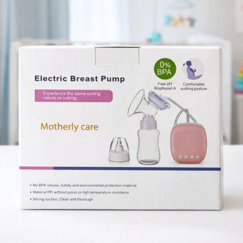 Choice - Electric Breast Pump & Feeding Bottle - Pink