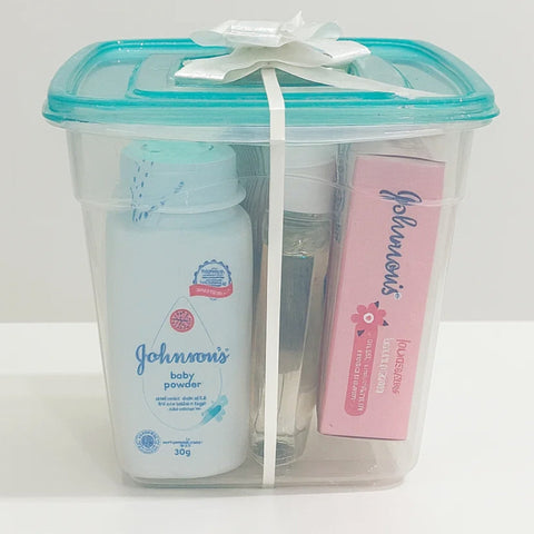 Johnson's Baby - 7 Pieces - Jar Gift Set - Green