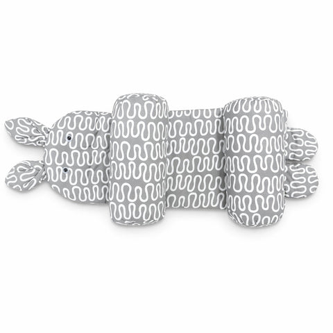 Head Shaping Pillow for Round Head - Grey - Puzzle