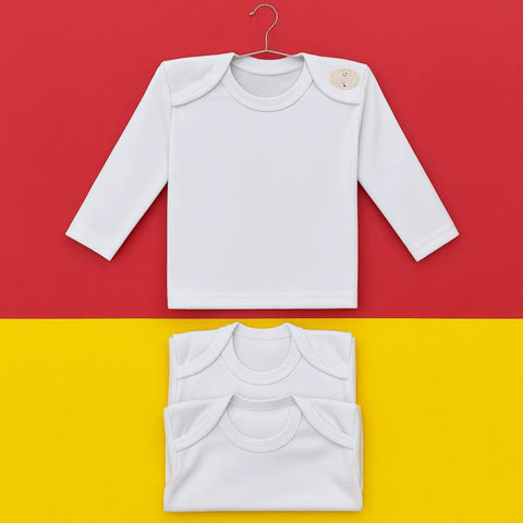 TBS - Cotton - 3 Pieces - Inner Vests - White