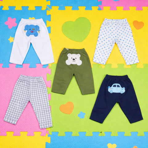 NB - Pack of 5 Trousers - Check - 26